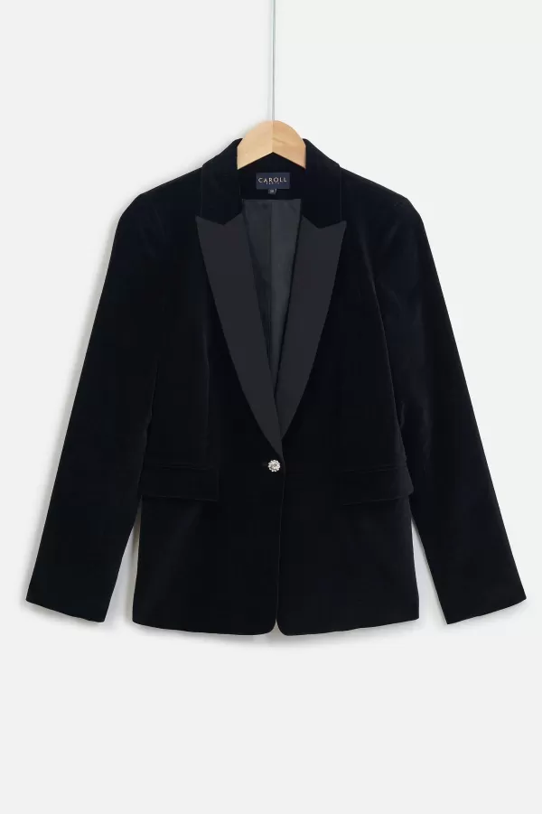 Store CAROLL Blazer Aurora Femme Noir