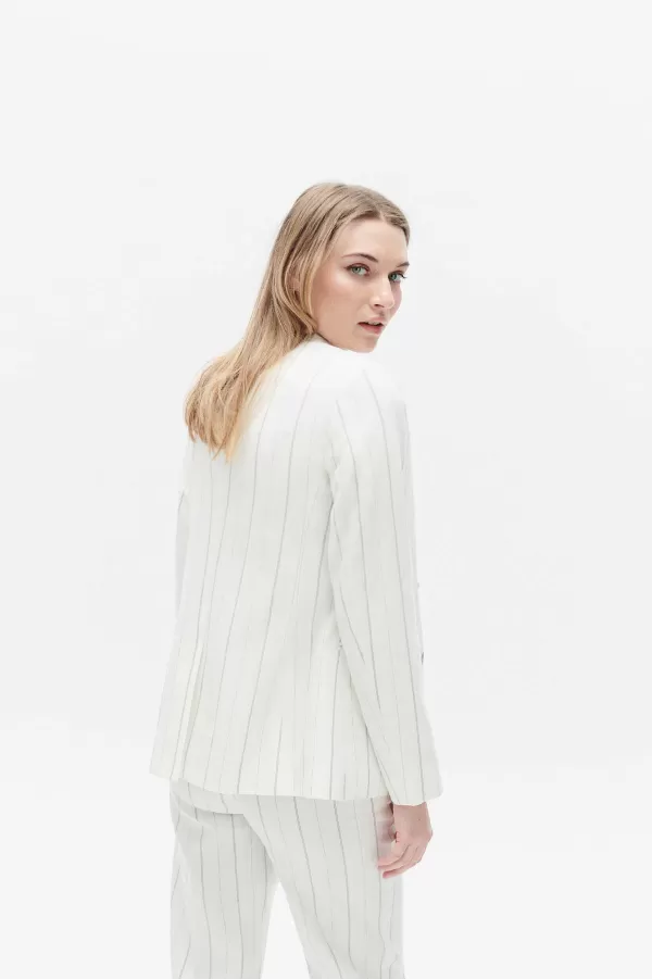 Cheap CAROLL Blazer Sandra Femme Ecru