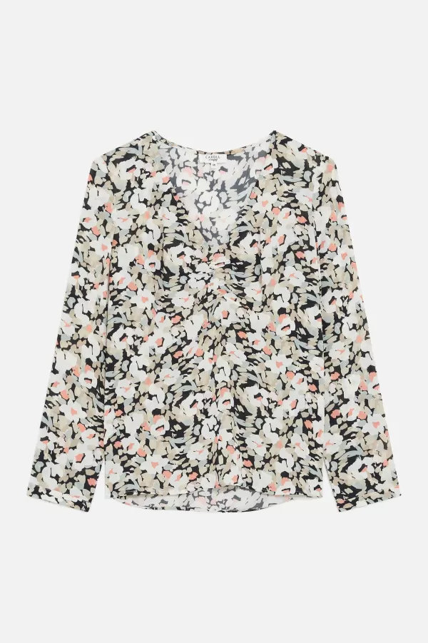 Best Sale CAROLL Blouse Christy Femme Beige
