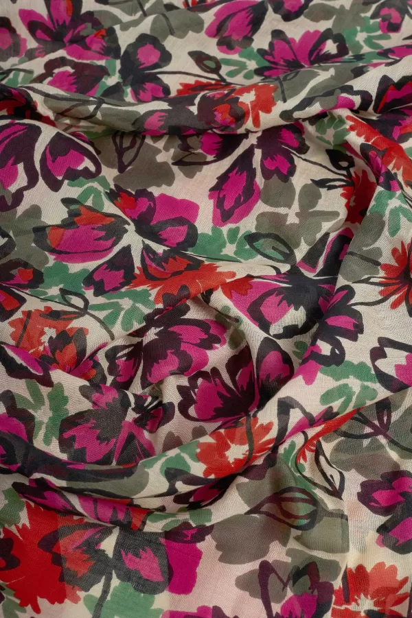 Cheap CAROLL Foulard Linda Femme Rose Framboise