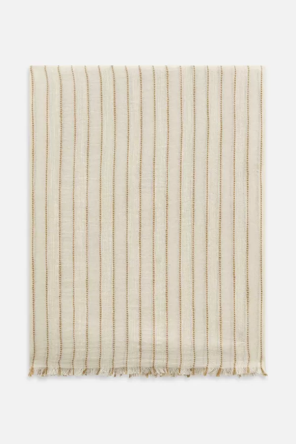 Best Sale CAROLL Foulard Louise Femme Creme