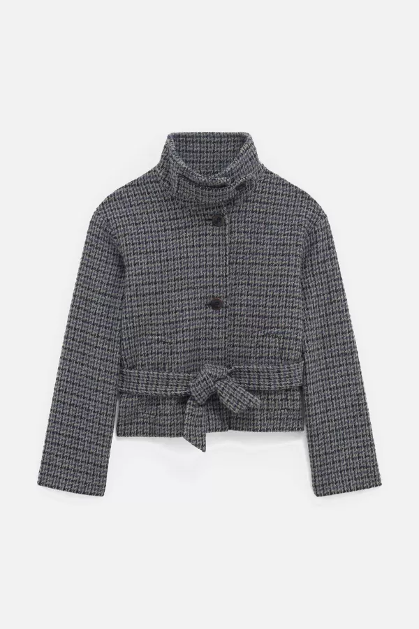 Shop CAROLL Manteau Msomain Femme Gris