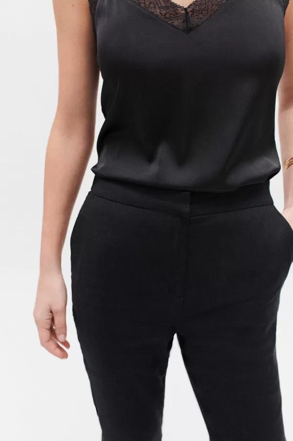 Cheap CAROLL Pantalon Allan Femme Noir
