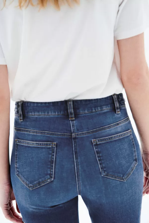 Online CAROLL Pantalon Palma Femme Denim Baby Bleu
