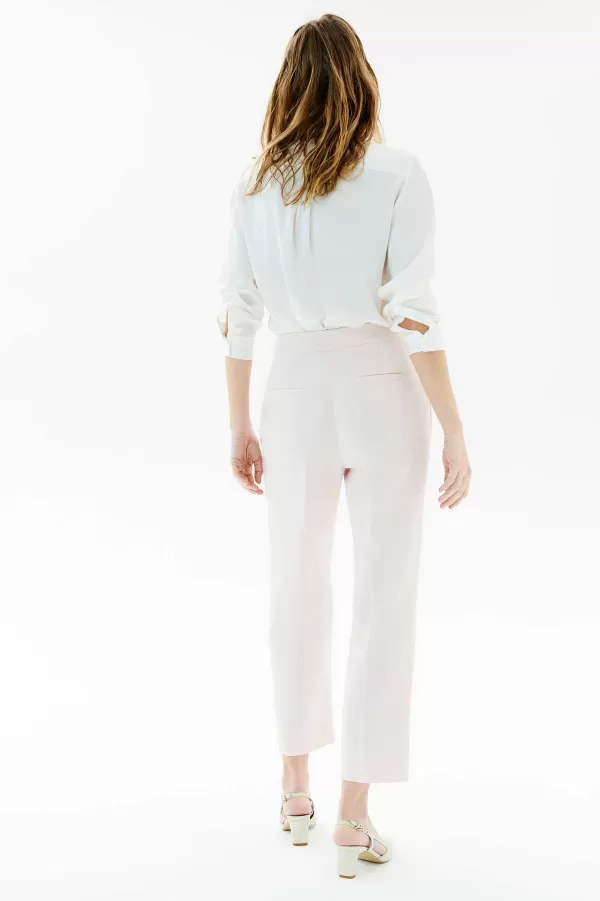 Cheap CAROLL Pantalon Pencette Femme Rose Clair