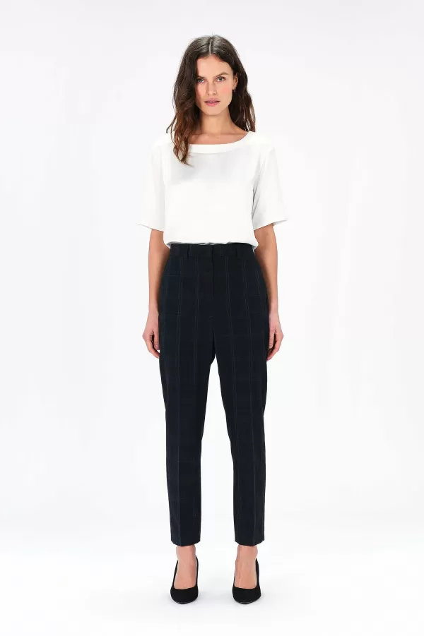 Best CAROLL Pantalon Psidiko11 Femme Gris Fonce