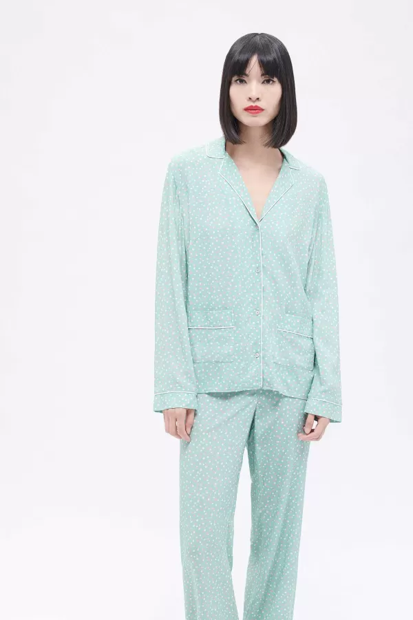 Best Sale CAROLL Pyjama Axel Femme Vert Clair