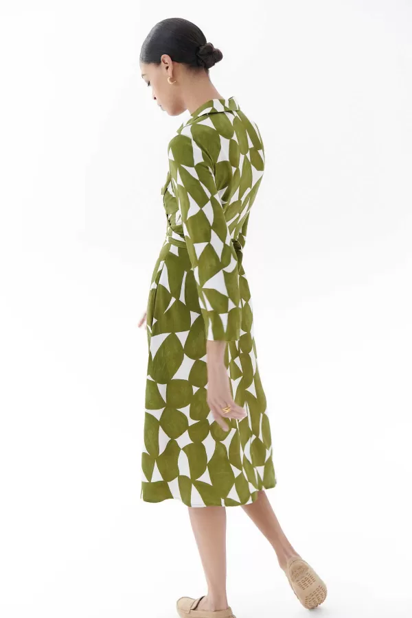 Cheap CAROLL Robe Renata Femme Vert