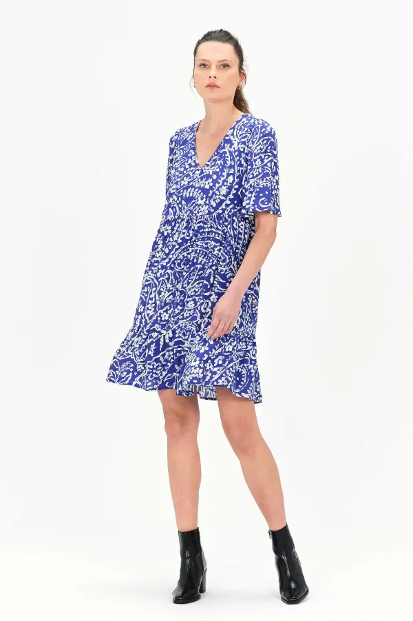 Best CAROLL Robe Romalia2 Femme Bleu Marine