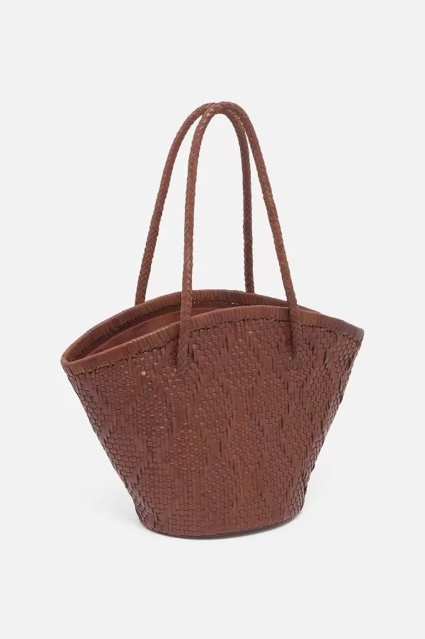 Cheap CAROLL Sac Stella 100 % Cuir Femme Camel
