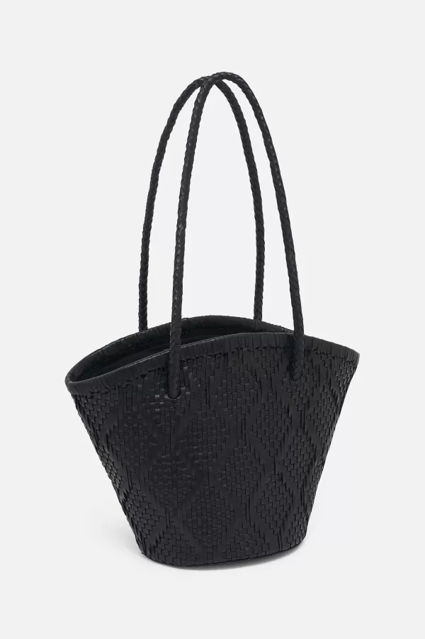 Fashion CAROLL Sac Stella 100 % Cuir Femme Noir
