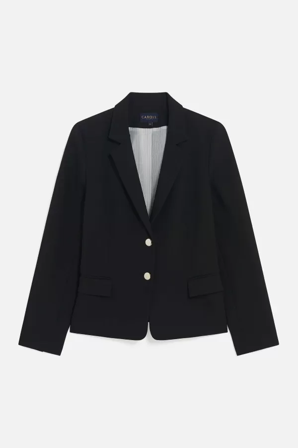 Best Sale CAROLL Veste Vanina Femme Noir