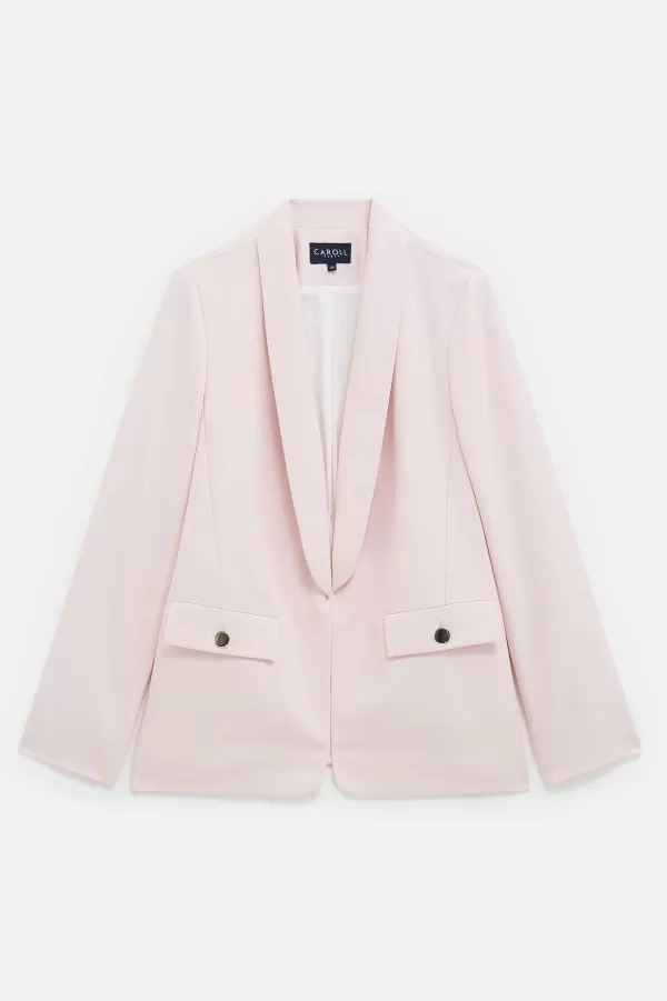 Store CAROLL Veste Vencette Femme Rose Clair